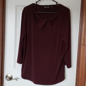 XL NY&Co 3/4 sleeve blouse